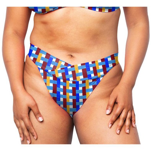 Women's Ally Crossover Bikini Bottom - MIGA Swimwear - image 1 of 2