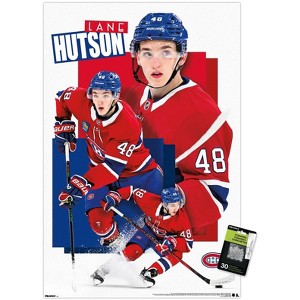 Trends International NHL Montreal Canadiens - Lane Hutson 25 Unframed Wall Poster Prints - 1 of 4