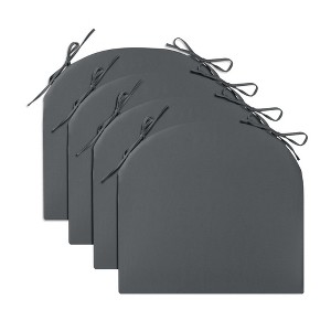 Peace Nest Waterproof Outdoor Chair Cushions Set of 4 with Ties for Patio Furniture - 1 of 4