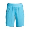 Lands' End Women's 9" Quick Dry Elastic Waist Modest Board Shorts Swim Cover-up Shorts with Panty - 3 of 4