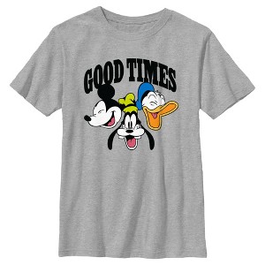 Boy's Mickey & Friends Good Times Faces T-Shirt - 1 of 4