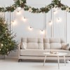 6 Ft Christmas Garland, Artificial Pine with Pine Cones, Antlers & Ornaments, Greenery for Mantel, Stair, Indoor Outdoor Holiday Decor - 4 of 4