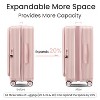 DOMETOUR 3-Piece Luggage Set (20/24/28), Expandable Carry-On with TSA Lock, Lightweight PC Hard Shell, Front Pocket & Spinner Wheels - 4 of 4