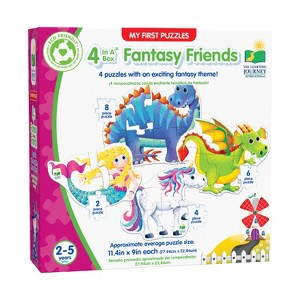 The Learning Journey International My First Puzzles - 4 In A Box - Fantasy Friends 20pc Jigsaw Puzzle - 1 of 4