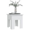 vidaXL Coffee Table White Engineered Wood Compact Durable Coffee Table - 3 of 4