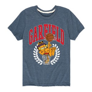 Boys' - Garfield - Basketball Short Sleeve Graphic T-Shirt - 1 of 4