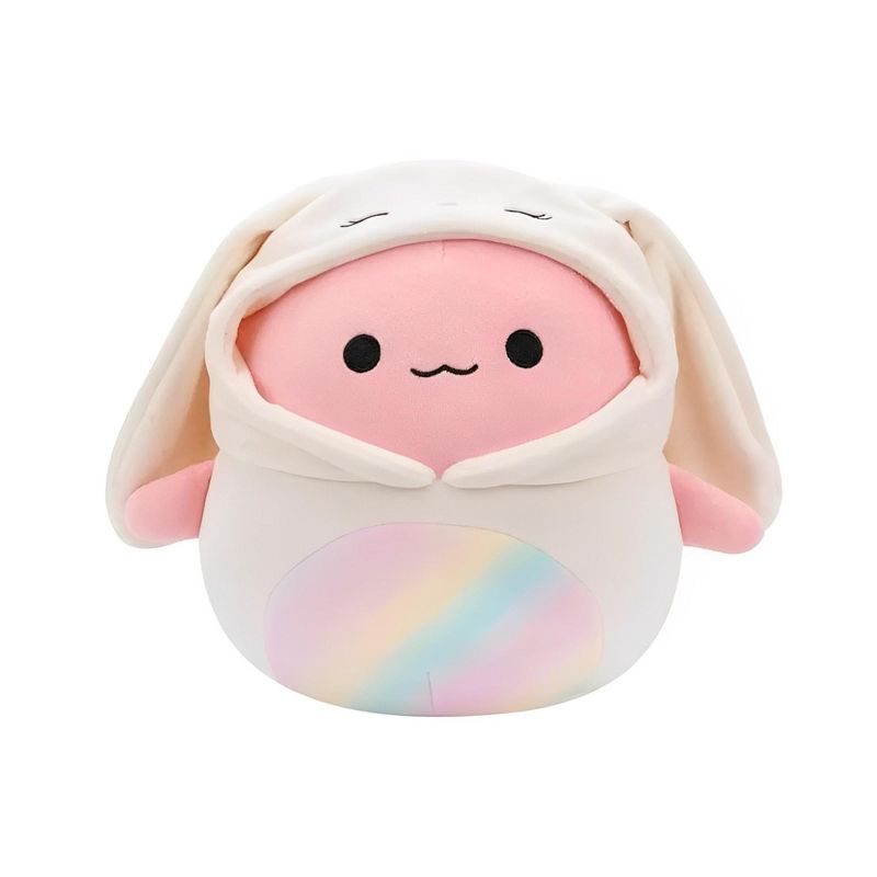 Squishmallows Easter Squad 5 Inch Plush | Archie the Axolotl in Bunny Hoodie, 1 of 6