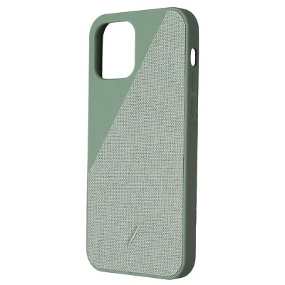 Native Union Clic Canvas Fabric Case for iPhone 12 / 12 Pro - Sage