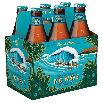 Kona Big Wave Golden Ale Beer - 6pk/12 fl oz Bottles