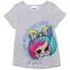L.O.L. Surprise! Neon Q.T. Bon Bon Girls T-Shirts Dolphin Active Leggings and Shorts 4 Piece Outfit Set Toddler - 2 of 4