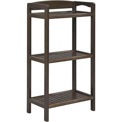 Newridge Home Solid Wood Abingdon Bookcase / Media Tower, Bookcase With ...