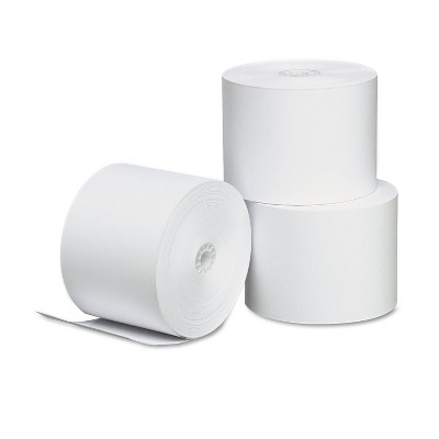 UNIVERSAL Single-Ply Thermal Paper Rolls 2 1/4" x 165 ft White 3/Pack 35762