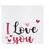 C&F Home Love You More Than Wine Embroidered Cotton Flour Sack Kitchen Towel - 2 of 4