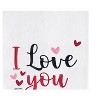 C&F Home Love You More Than Wine Embroidered Cotton Flour Sack Kitchen Towel - image 2 of 4