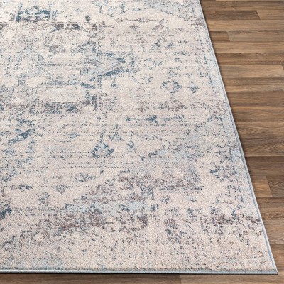 Henderson Blue Rectangular Reversible Synthetic Rug 7'10" x 10'3"