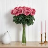 HomeStock Fancy Rose Silk Flower Arrangement - 2 of 3