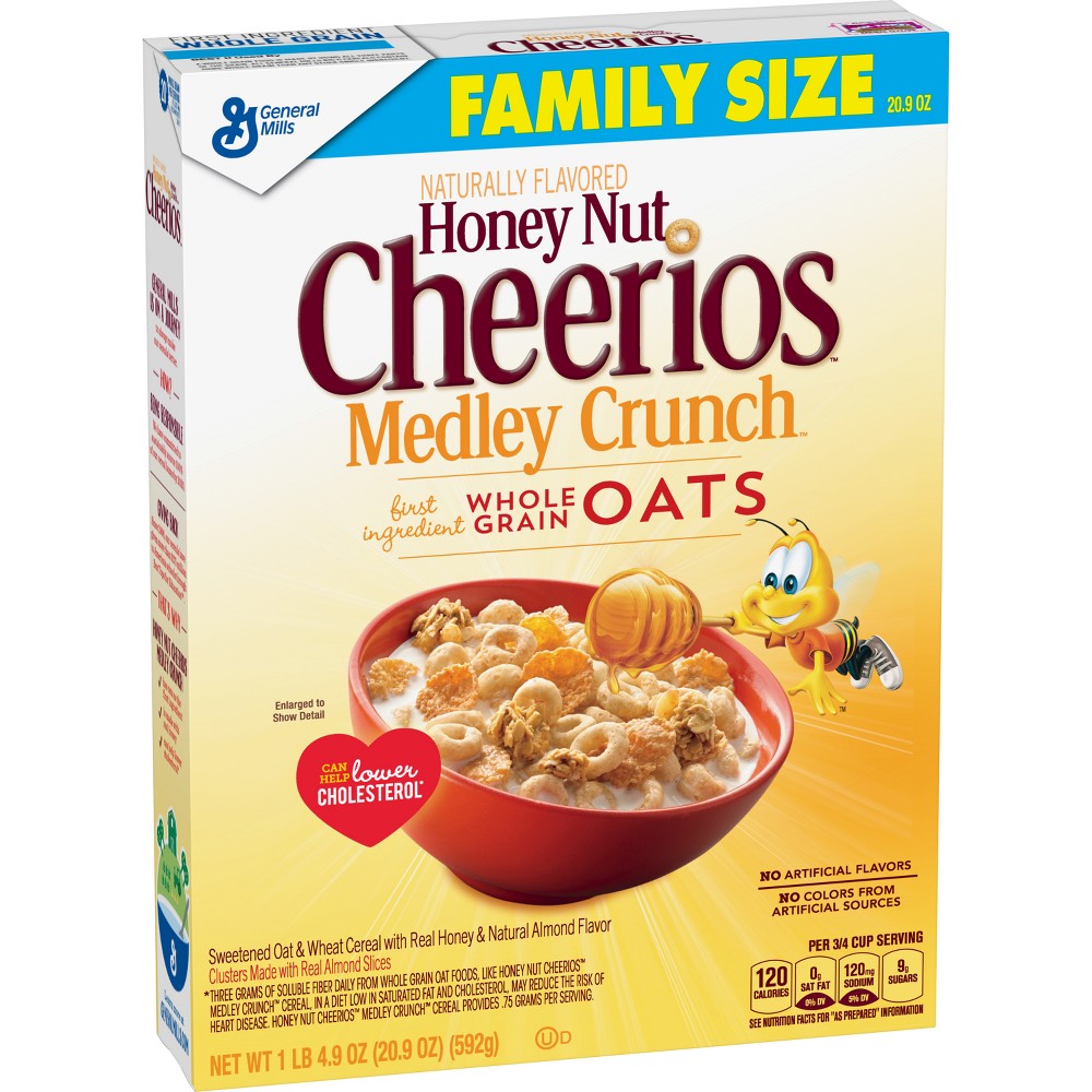 UPC 016000127319 product image for Honey Nut Cheerios Medley Crunch Breakfa...