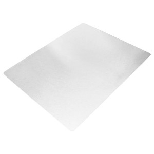 Floortex - Revolutionmat Polypropylene Rectangular Anti Slip Chair Mat for Hard Floors Clear - 1 of 4