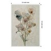 Amanti Art Fragile Flowers by Treechild Canvas Wall Art Print Framed 23 x 33-in. - 4 of 4