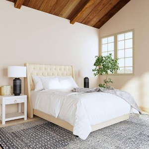 Gilford Wingback Bed in Velvet - Threshold™ - 1 of 4