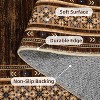Acekool 5x7 Washable Rug – Modern Non-Slip Carpet for Living Room & Bedroom, Ultra-Thin Indoor Floor Mat - 4 of 4