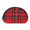 Signare USA Royal Stewart Tartan Red Cosmetic Make Up Bag - 2 of 4