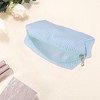 Unique Bargains Lady Rectangle Makeup Bag Black 1 Pc - 3 of 4