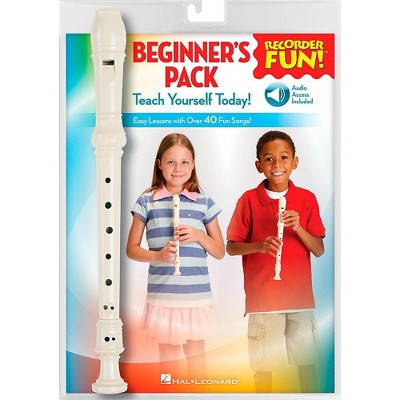 Hal Leonard Recorder Fun! Beginner's Pack Book/Online Audio/Instrument