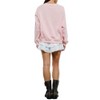 Women's Lace Bow Sweatshirt - Pretty Garbage - 2 of 4