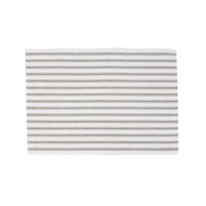 C&F Home Ticking Stripe Placemat Set of 6 - 1 of 4