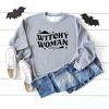 Simply Sage Market Women's Graphic Sweatshirt Witchy Woman Broom - 3 of 4