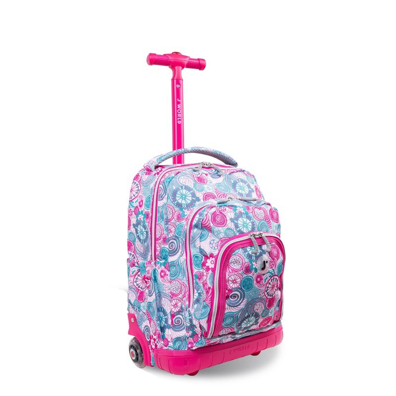 Kids' J World Lollipop 16" Rolling Backpack with Lunch Bag, 3 of 14