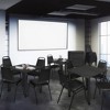 Kee Square Breakroom Dining Table with Mobile Legs - Regency - 4 of 4