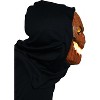 Seasonal Visions Adult Flame Fiend Hallows Rotten Pumpkin Costume Mask -  - Orange - 2 of 3