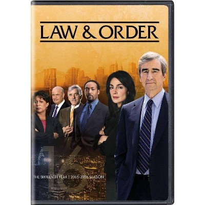 Law & Order: The Sixteenth Year (DVD)(2014)