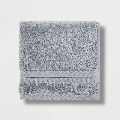 Spa Washcloth Light Gray - Threshold Signature™