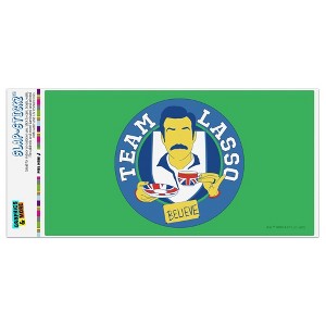 Ted Lasso Believe Badge Automotive Bumper Sticker - 1 of 4