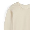 Mightly Girls Fair Trade Organic Cotton Long Sleeve Ribbed Scoop Neck Tee - Large (10), Willow - 3 of 3