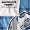 Drake University Campus Plaid Spirit Silky Touch Super Soft Throw Blanket 50x60 - 4 of 4