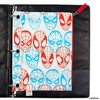 Yoobi Marvel Single Zip Binder Case Spider-Man Pattern, School Supplies - 4 of 4