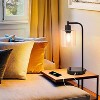 Ludomide Set of 2 Fully Stepless Dimmable Industrial Table Lamps with 2 USB Ports & AC Outlet - 2 of 4