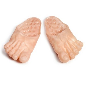 Forum Novelties Vinyl Funny Feet Slipper Adult Male - 1 of 2