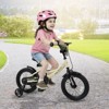 Costway 14" Kids Bike with Removable Training Wheels Adjustable Seat & Handlebar Handbrake - 2 of 4