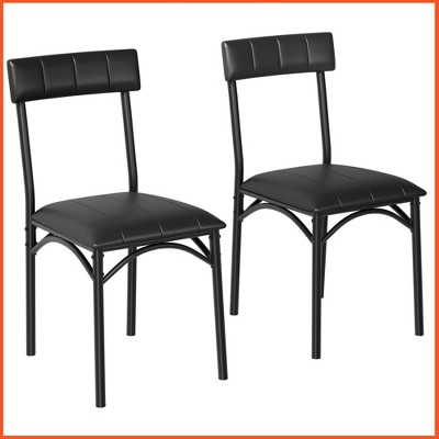 Dining Chairs Set of 2, Upholstered Dining Chairs with Back