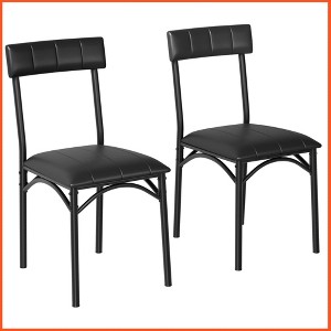 Dining Chairs Set of 2, Upholstered Dining Chairs with Back - 1 of 4