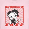 Juniors Womens Betty Boop This Mom Runs Off Sass T-Shirt - image 2 of 4