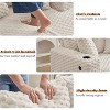 60"Oversized Chaise Lounge Indoor,Upholstered Sofa Bed with Throw Pillows and Armrests,Sleeper Chair- Cozy Reading Chair for Living Room,Bedroom - 3 of 4