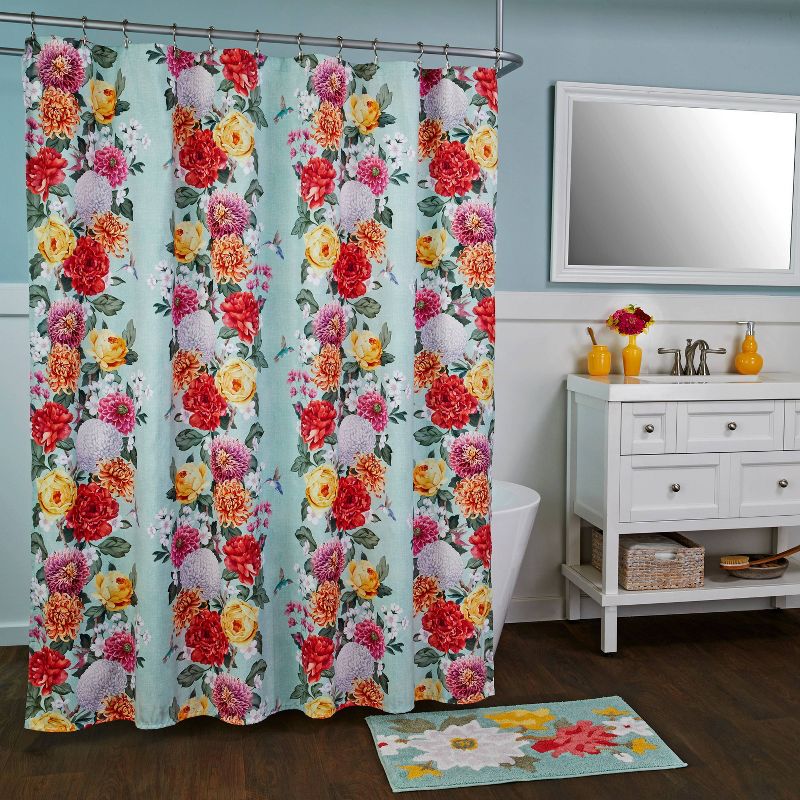Vern Yip Floral Shower Curtain - SKL Home, 4 of 5