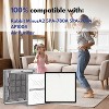 Nispira HEPA Filter Replacement for Rabbit MinusA2 Ultra Quiet Air Purifier SPA-780A, SPA-700A, AP-1004, 2 Packs - 3 of 4