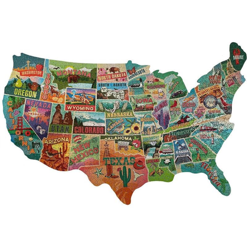 TDC Games American Roadtrip Jigsaw Puzzle - 1,000 Pieces, 1 of 9